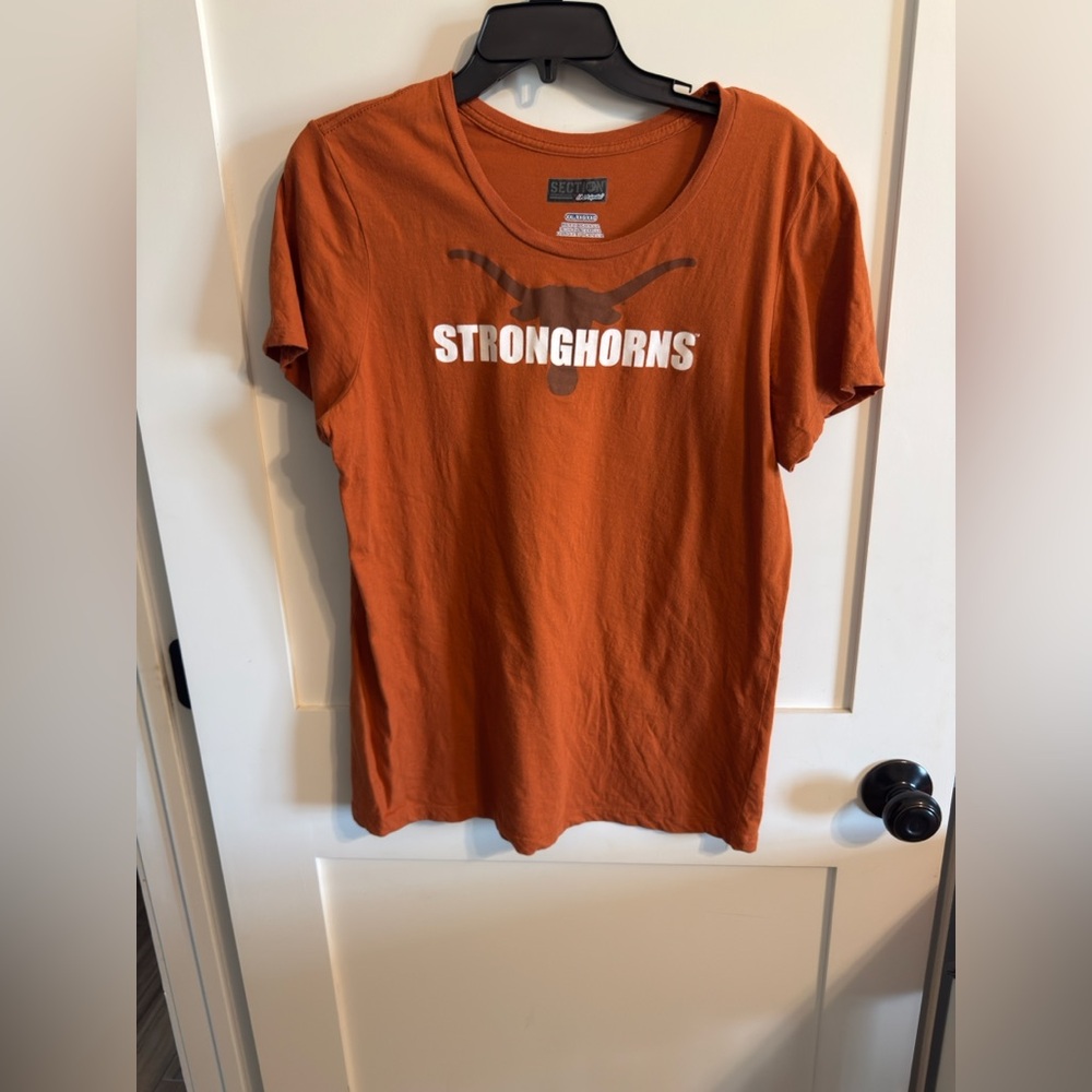 Texas Longhorn Majestic Burnt Orange Graphic Tee